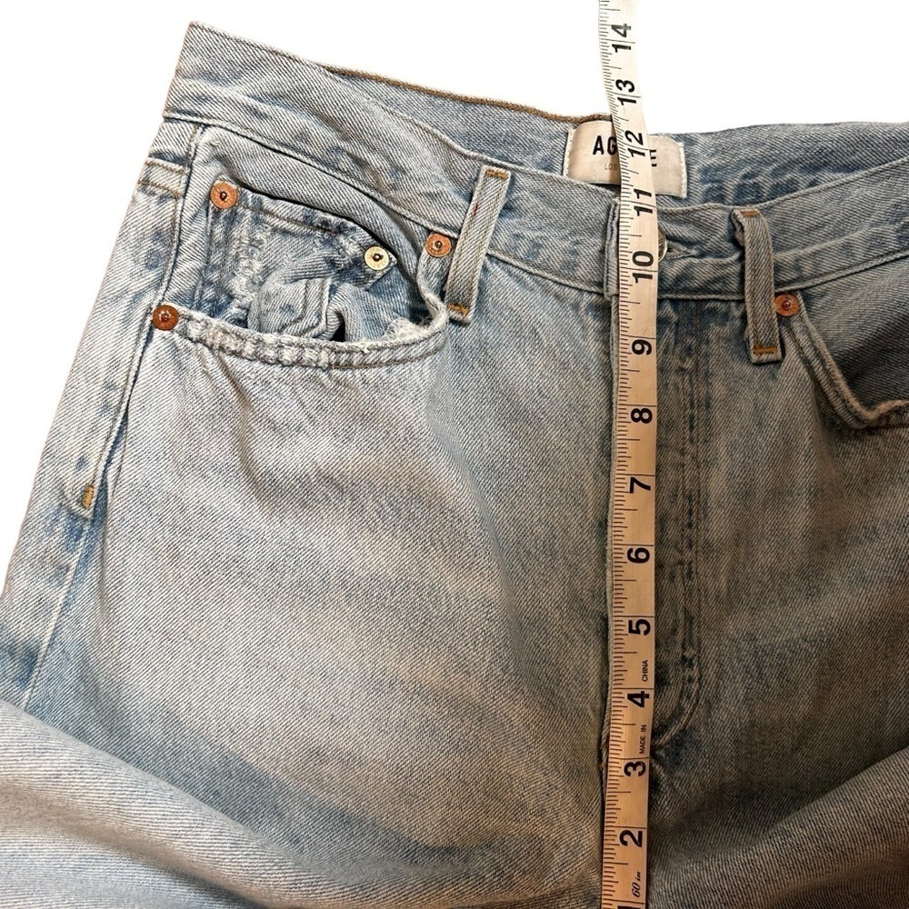 Agolde Riley High Rise Straight Leg Jeans- Size 26 - Picture 13 of 14